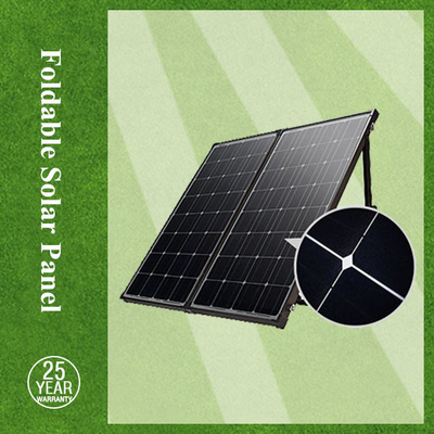 2 mono painel solar de dobramento 80W - 100W, painel portátil com saco mais forte